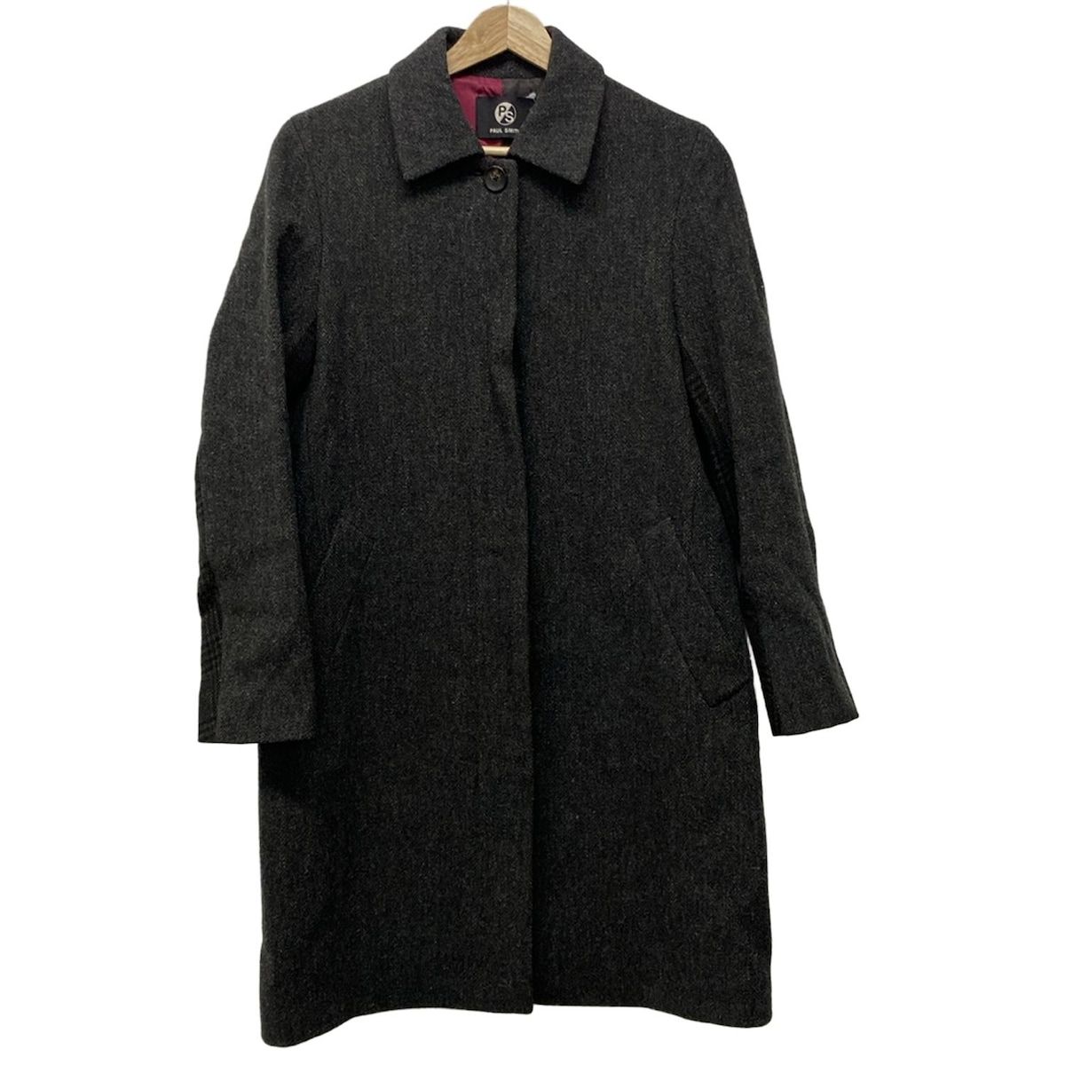 PaulSmith ポールスミス コート サイズ38 L レディース - ダークブラウン 長袖|秋|冬