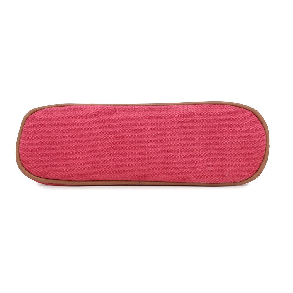 エルメス ポーチ ボリードポーチ ミニ ハイビスカス/シルバー金具  