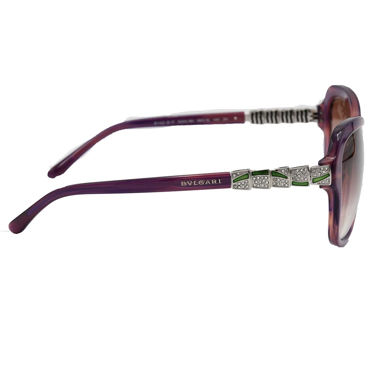 BVLGARI ブルガリ サングラス 8142-B-F 8254/8H パープル ライン
