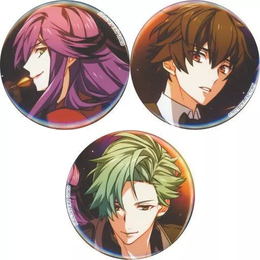 中古】バッジ・ピンズ [単品] 陀宰メイ＆双巳リョウイチ＆射落ミズキ