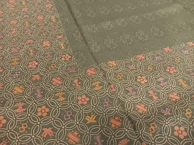 平和屋着物●訪問着　七宝花文　正絹　逸品　AABA0186zg 平和屋着物○訪問着 七宝花文 正絹 逸品 AABA0186zg - メルカリ