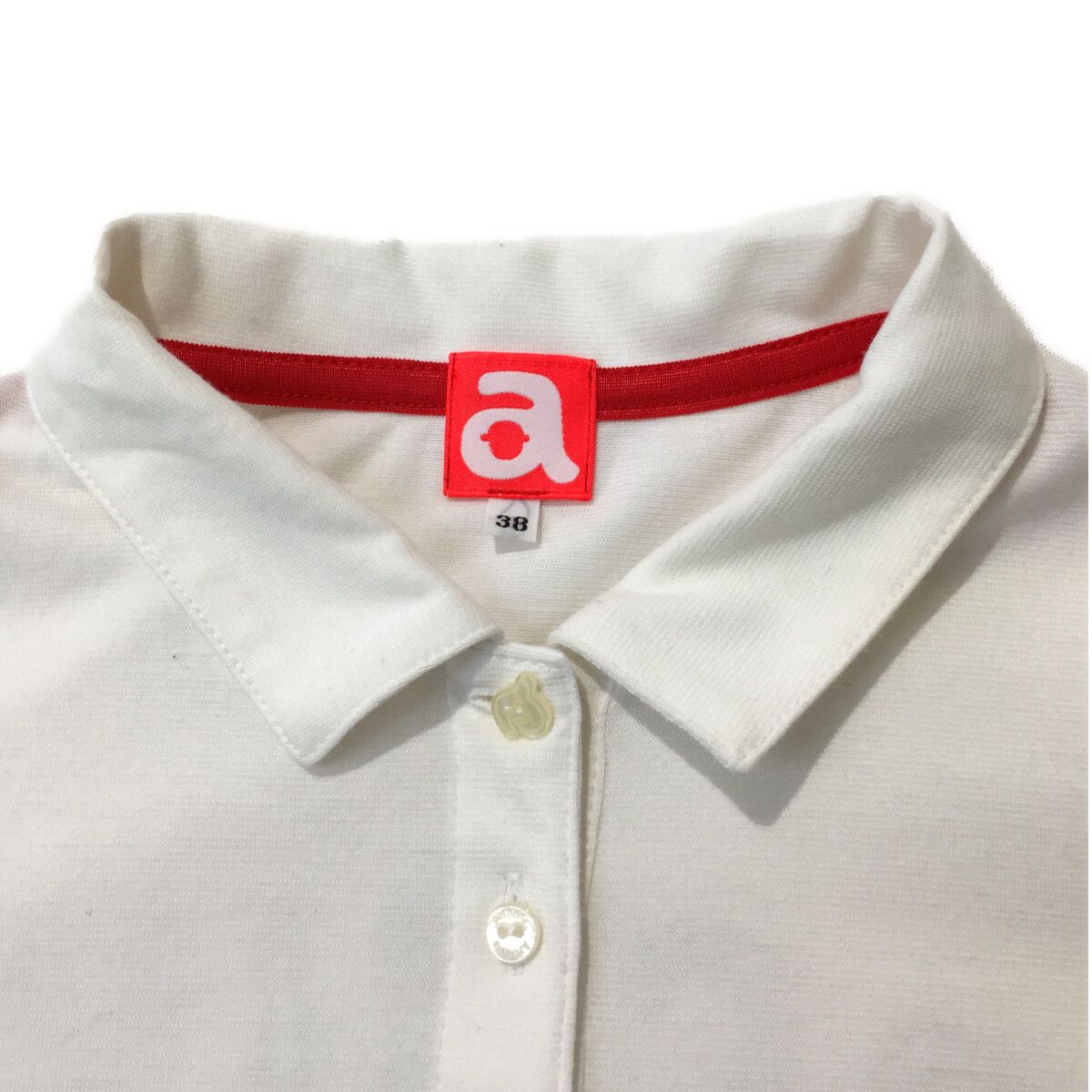 中古 レディース アルチビオ archivio 半袖ポロシャツ 38(M) 白