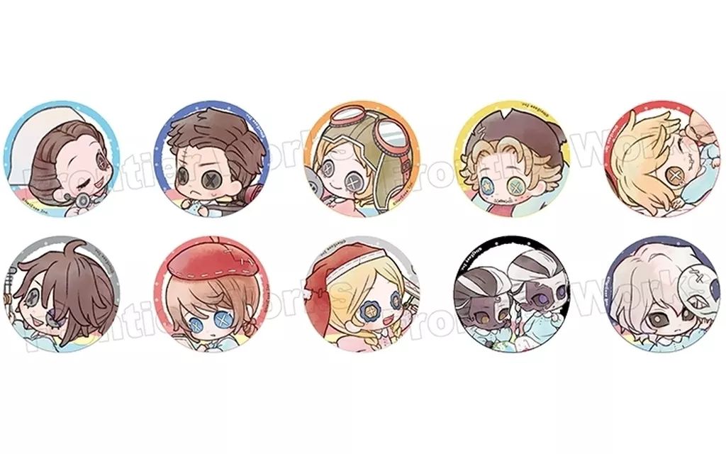 全15種セット Identity V 第五人格 缶バッジ　イラストコレクション 全15種セット Identity V 第五人格 缶バッジ イラストコレクション