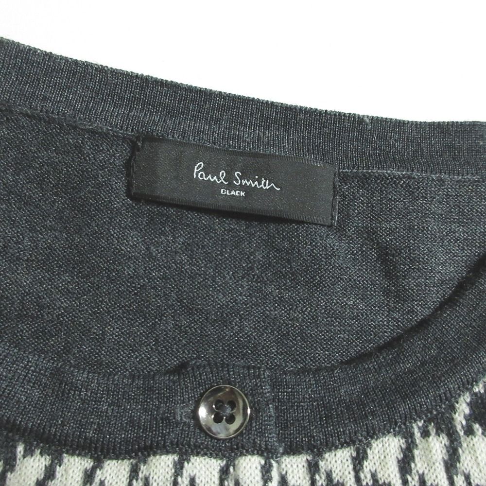 美品 Paul Smith BLACK ポールスミスブラック ニット