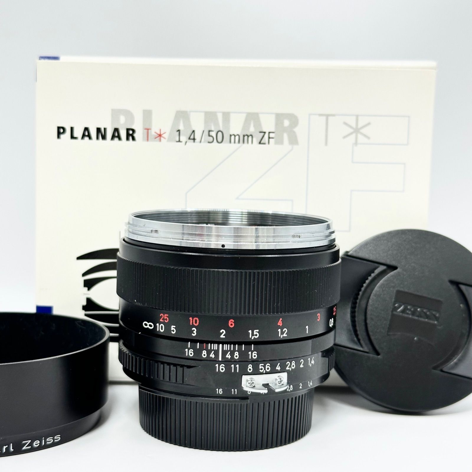 カールツァイス Carl Zeiss Planar T* 50mm F1.4 ZF ティースター プラナー ニコン Fマウント 一眼カメラ  マニュアルフォーカス