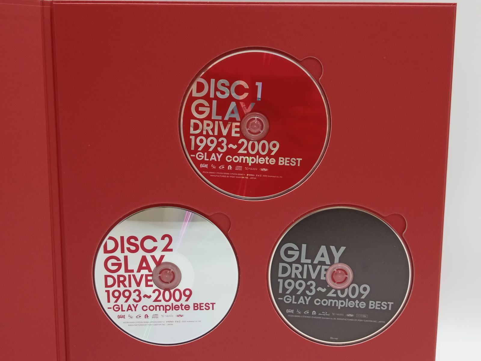 GLAY DRIVE 1993～2009＆2010～2026 GLAY complete BEST CD+Blu
