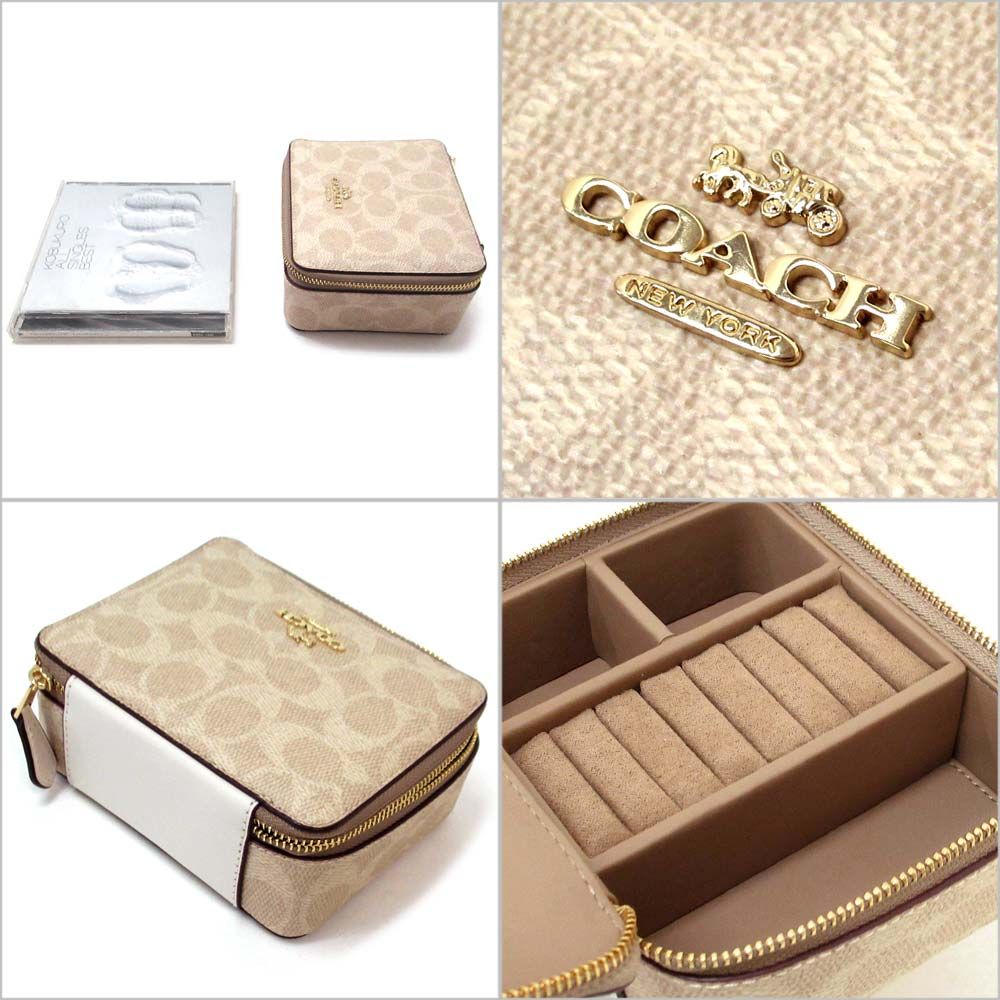 新品 未使用】コーチ ジュエリーBOX COACH アウトレット