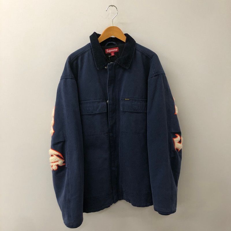 中古品】Supreme シュプリーム 25SS OLD ENGLISH CANVAS WORK