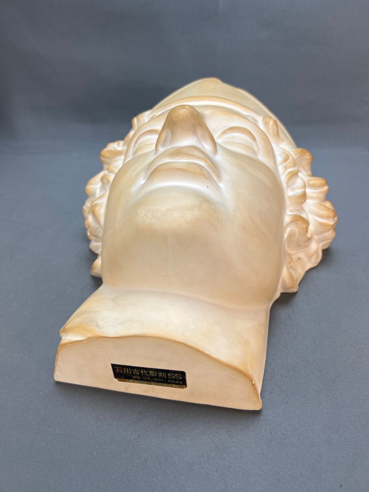 デッサン用 石膏像 青年マルス 半面 石川古代彫刻SS - メルカリ