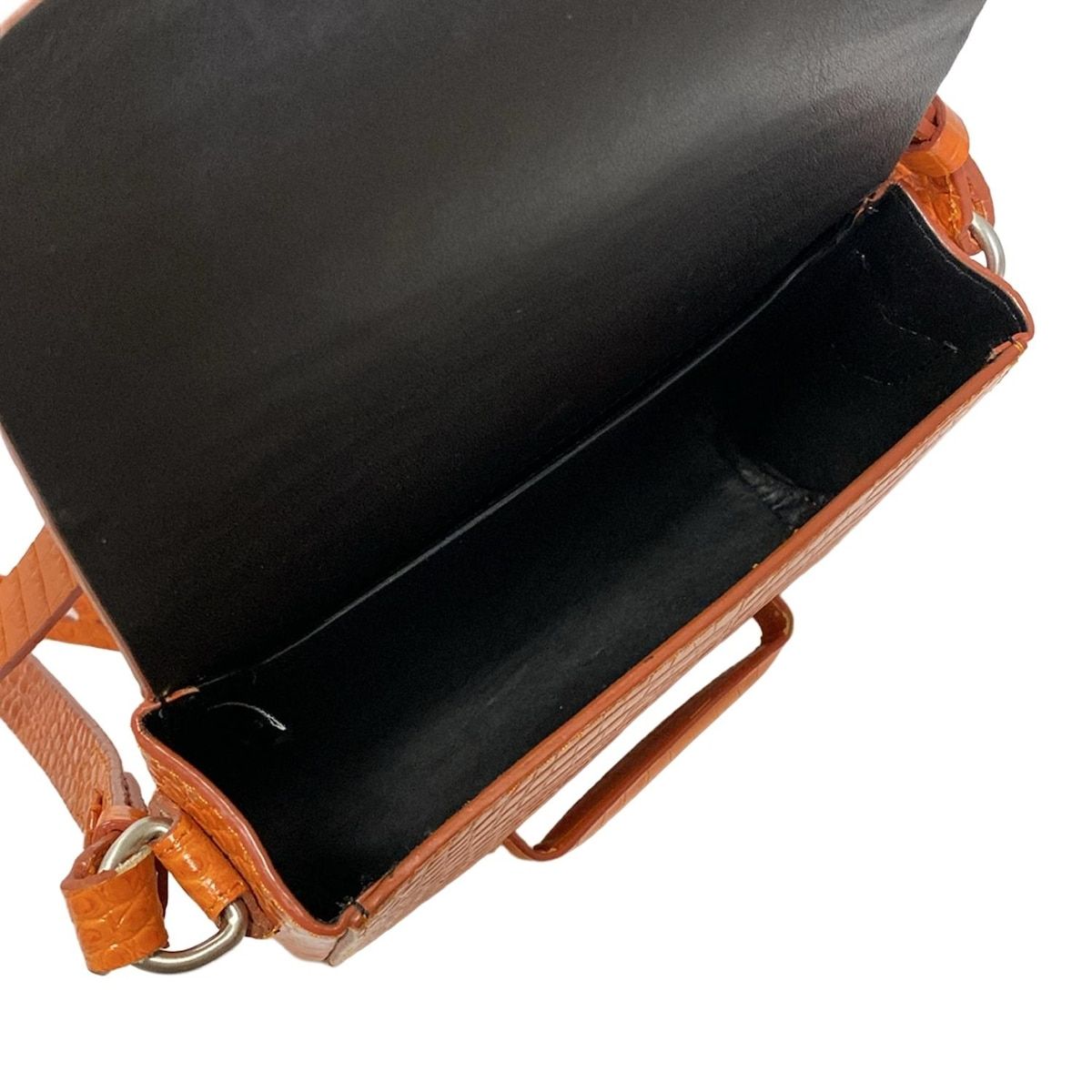 DRIES VAN NOTEN(ドリスヴァンノッテン) ショルダーバッグ - オレンジ  