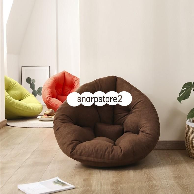 ダメになるフィットクッションソファしずく型 座椅子