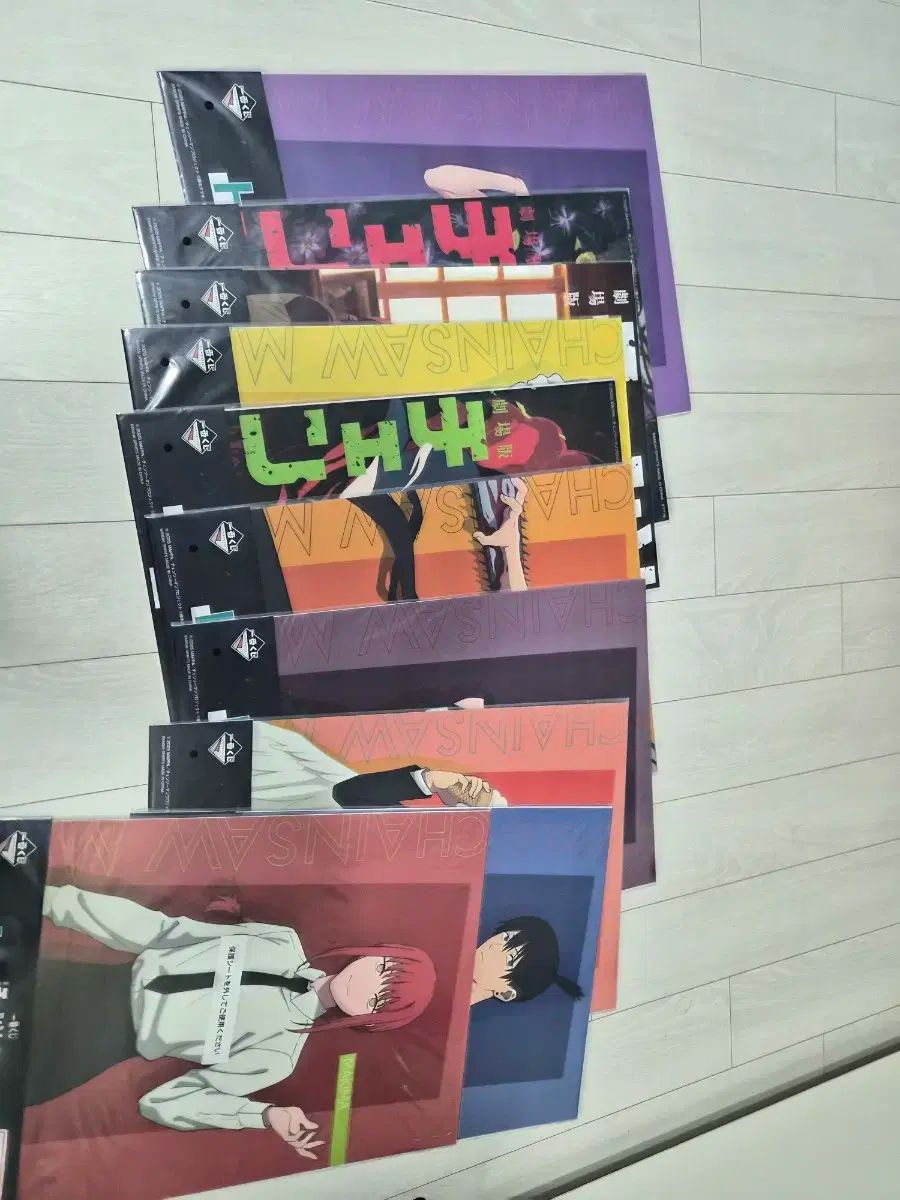 チェンソーマン 一番くじ H賞 ポスター 10種 まとめ