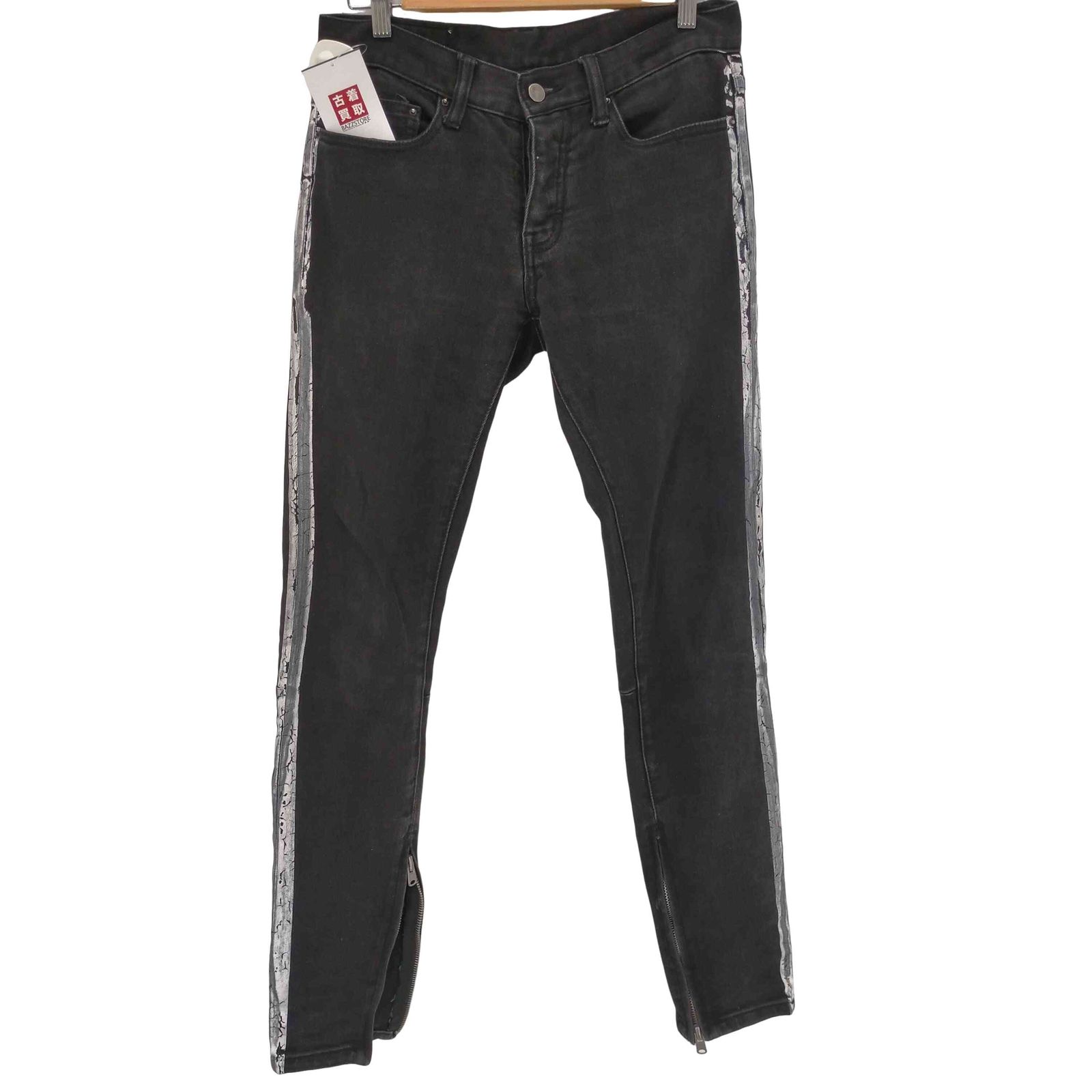 ミニマル mnml 裾ジップ ライン スキニーデニム メンズ 29 - メルカリ