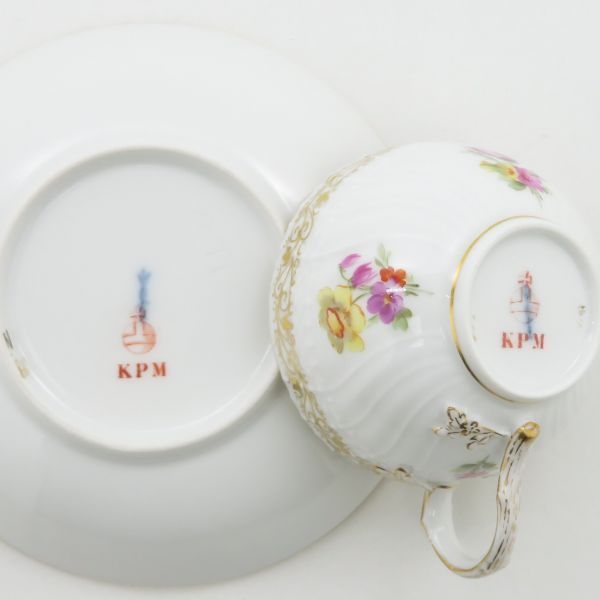 KPMベルリン カップ＆ソーサー□ノイオジール Neuosier デミタス