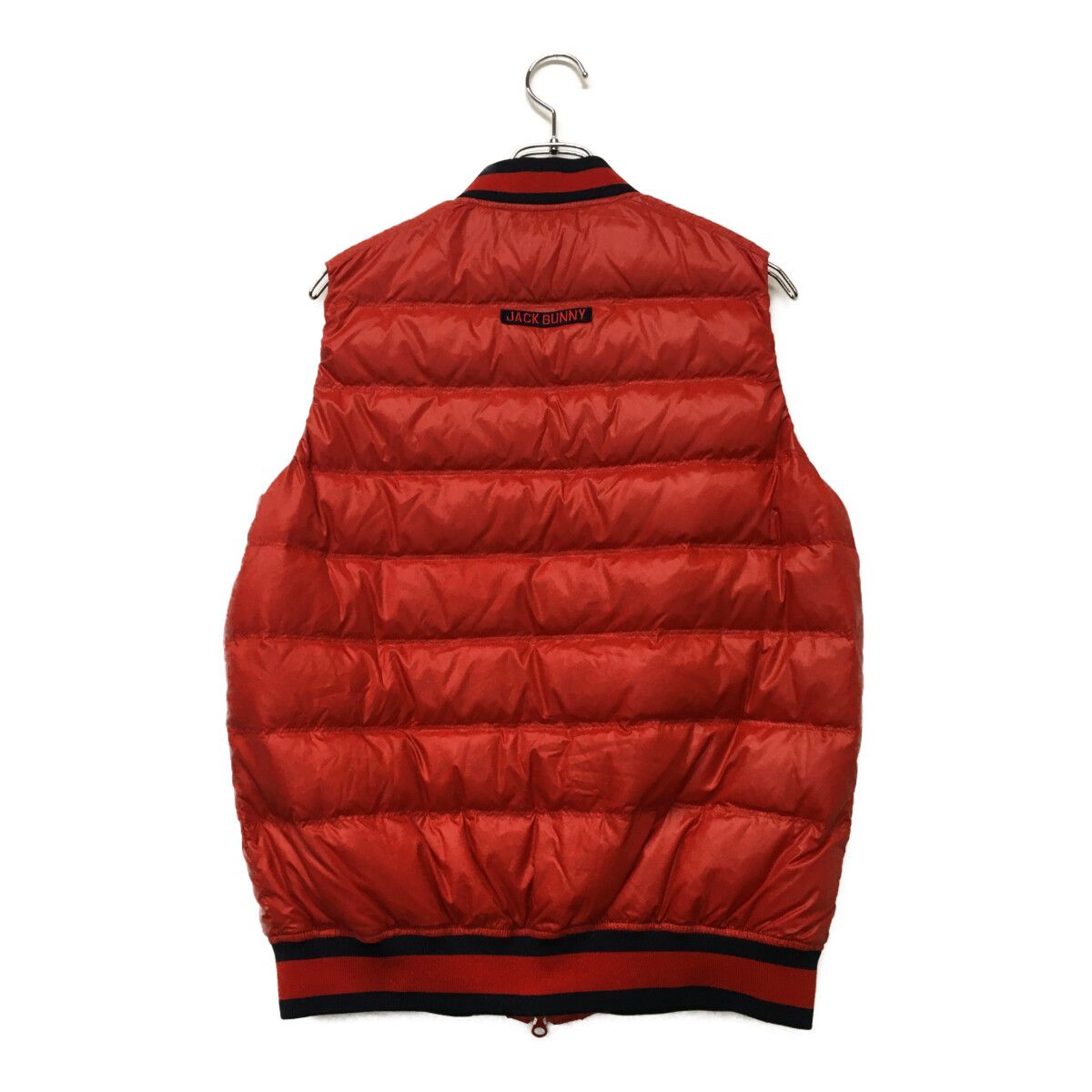 中古 メンズ ジャックバニー Jack Bunny!! ダウンベスト 6(LL) 赤