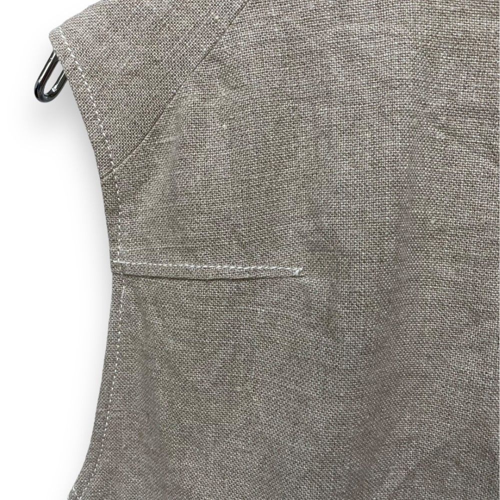 トップス SUNSEA Linen Vest Reversible SUNSEA linen vest reversible トップス SUNSEA LINEN VEST-Reversible