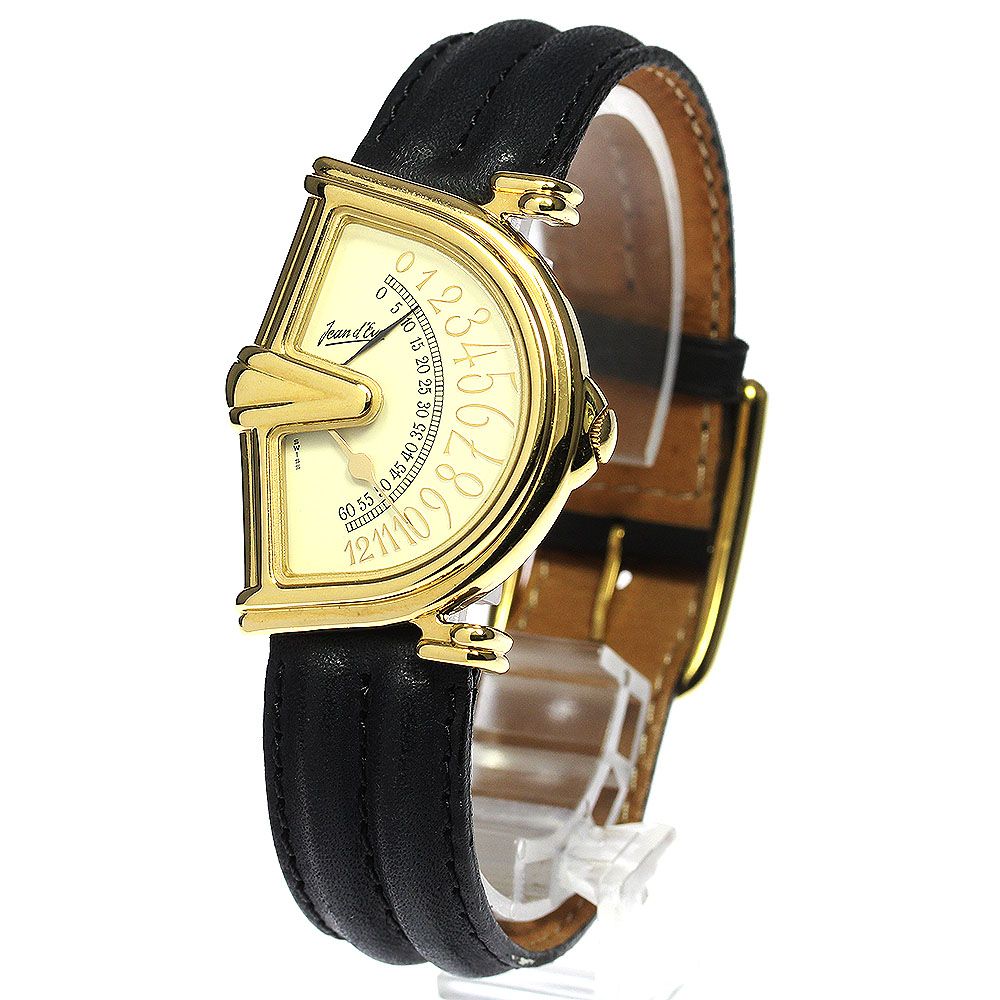 ジャンイブ Jean d'Eve セクトラ クォーツ メンズ保証書付き_