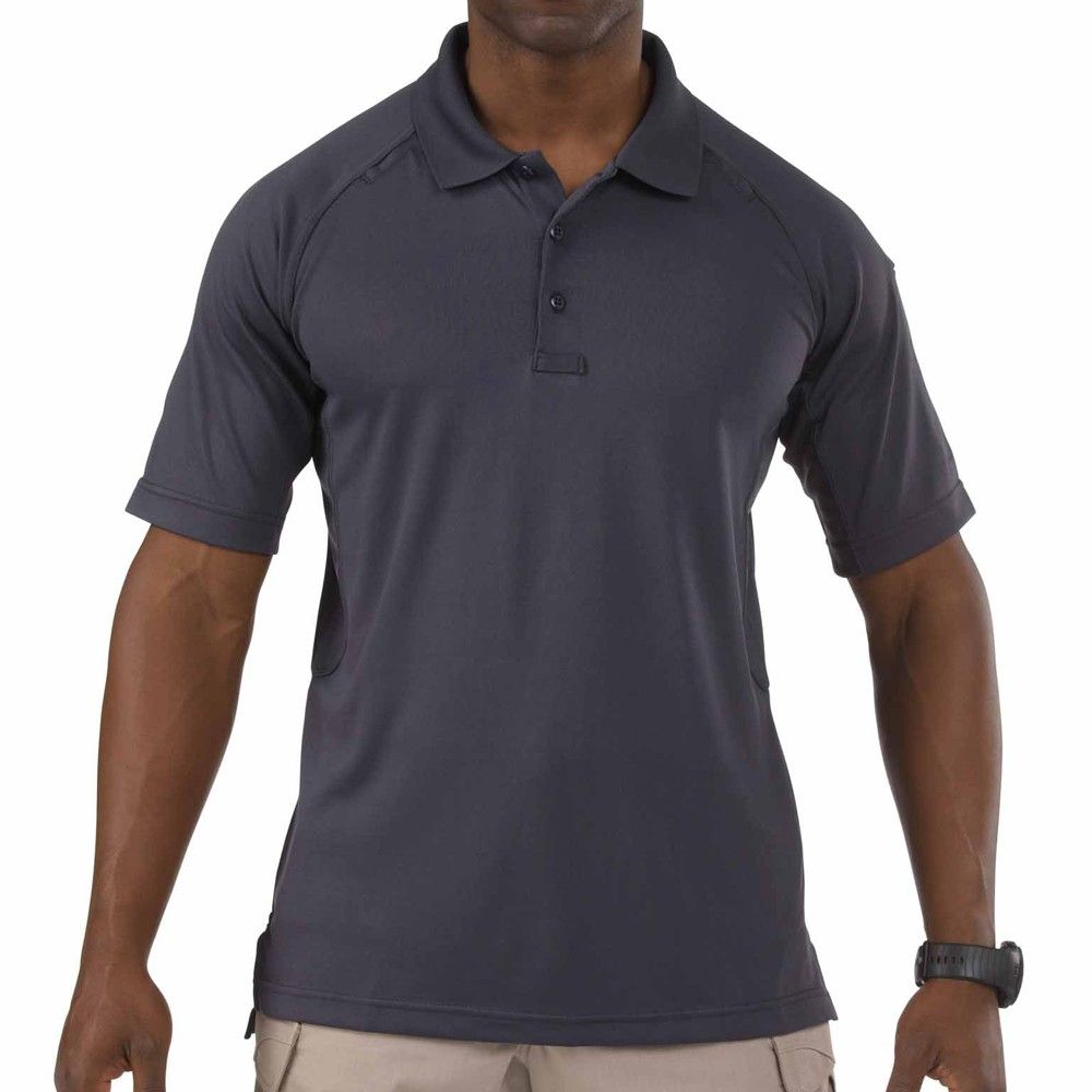 5.11タクティカル 半袖ポロシャツ 71049 チャコール Sサイズ