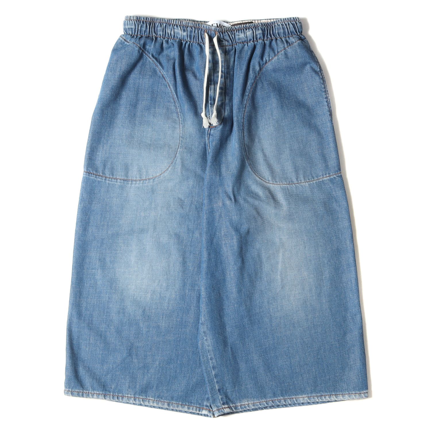 LOEWE ロエベ　ドローストリング　ワイド　デニム　ジーンズ　パンツ　48 M LOEWE ロエベ ドローストリング ワイド デニム ジーンズ パンツ 48 M