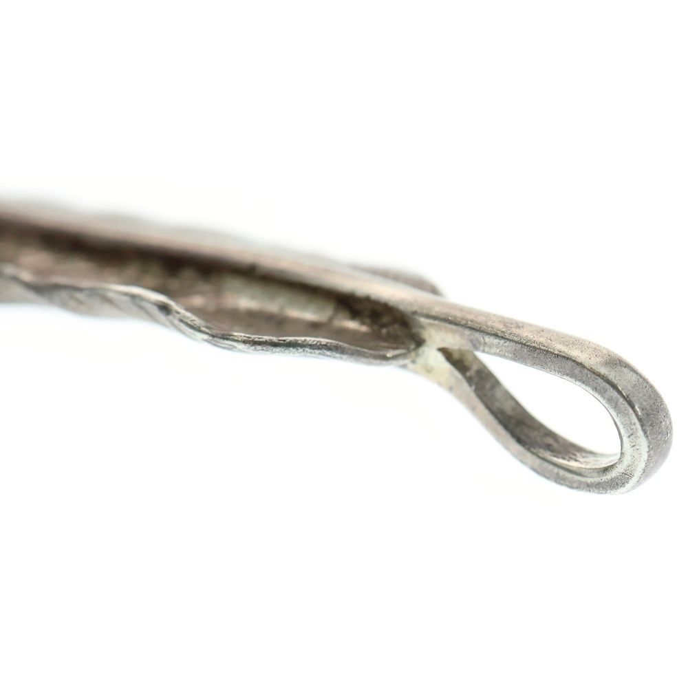 ゴローズ プレーン特大フェザー 左向き 現行 確実正規品 goro's (ゴローズ) 【現行】SVプレーン特大フェザー 左向き ペンダント