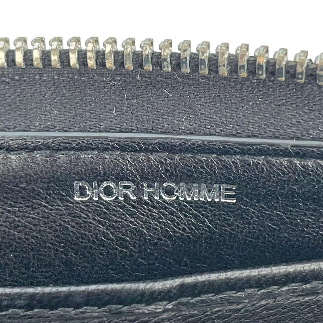 Dior HOMME ディオール オム 長財布 二つ折り ラウンドファスナー