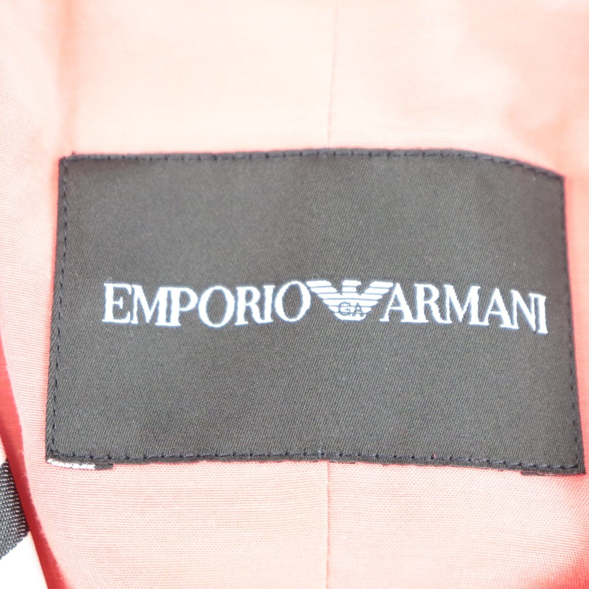 エンポリオアルマーニ ボーダー柄 テーラードジャケット 42 Emporio Armani レディース  【231025】