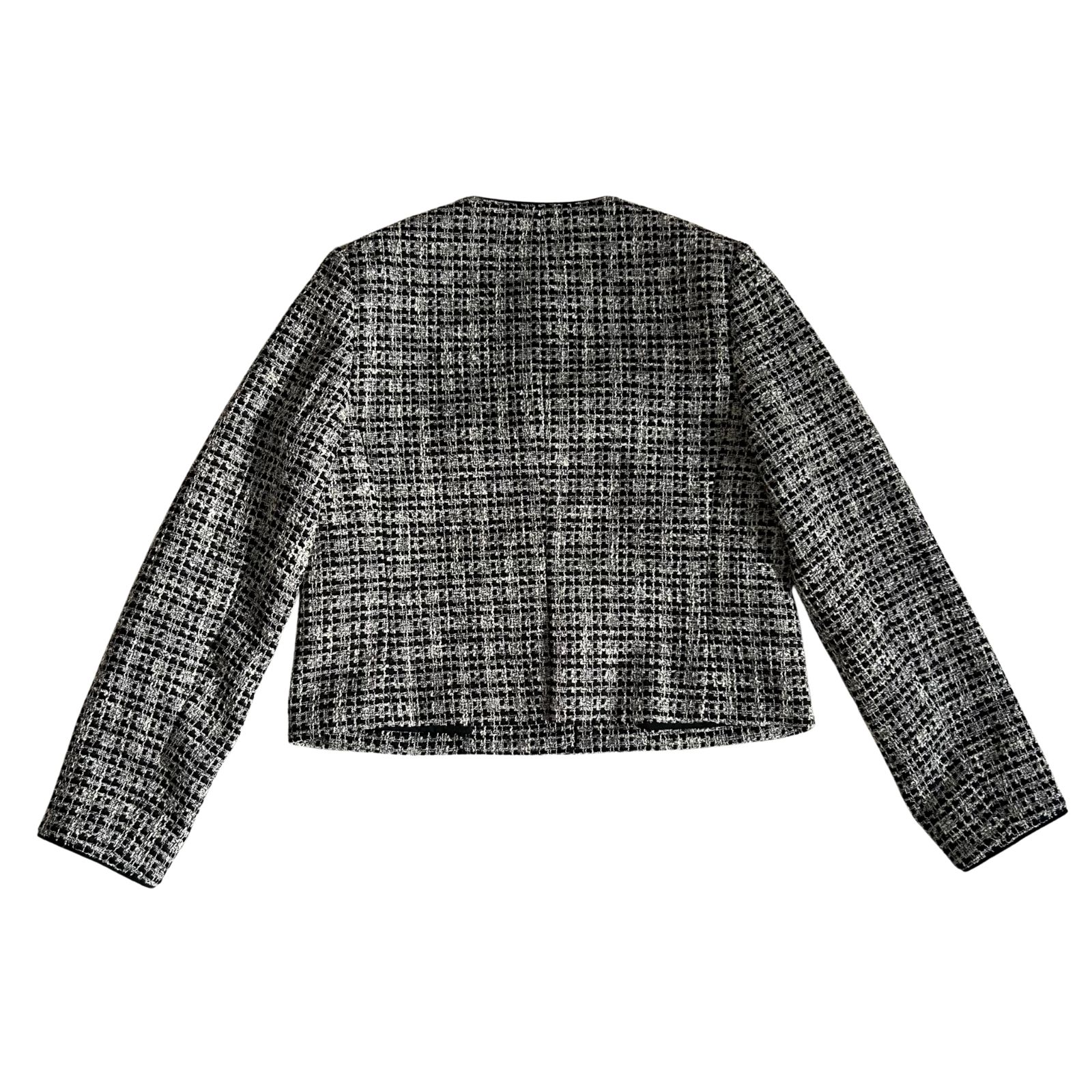 （2025、完売品）allureville ファンシーツイードクルーネジャケット 2025、完売品）allureville（アルアバイル） ファンシーツイードクルー