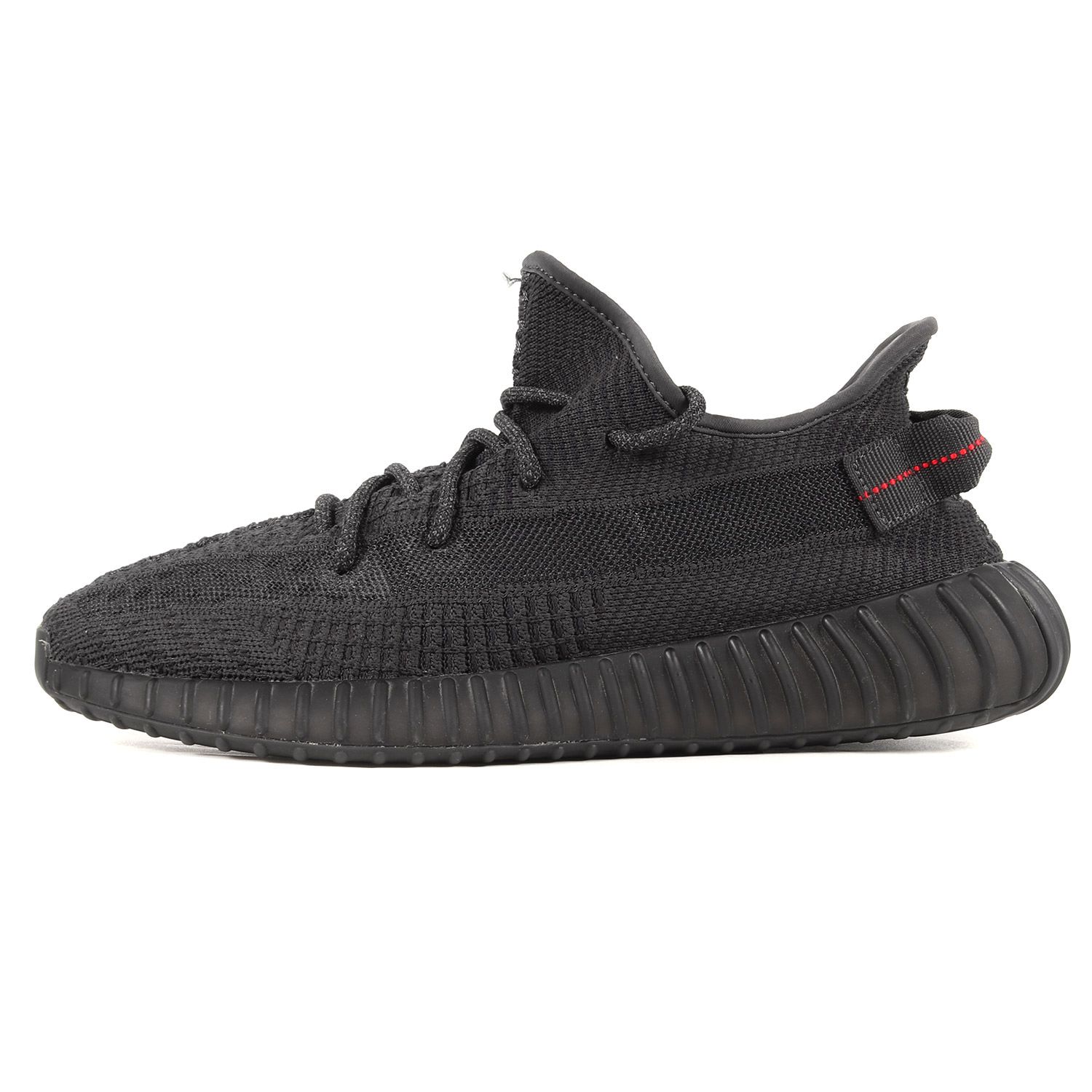 美品 adidas アディダス YEEZY BOOST 350 V2 BLACK STATIC (FU9006 ...