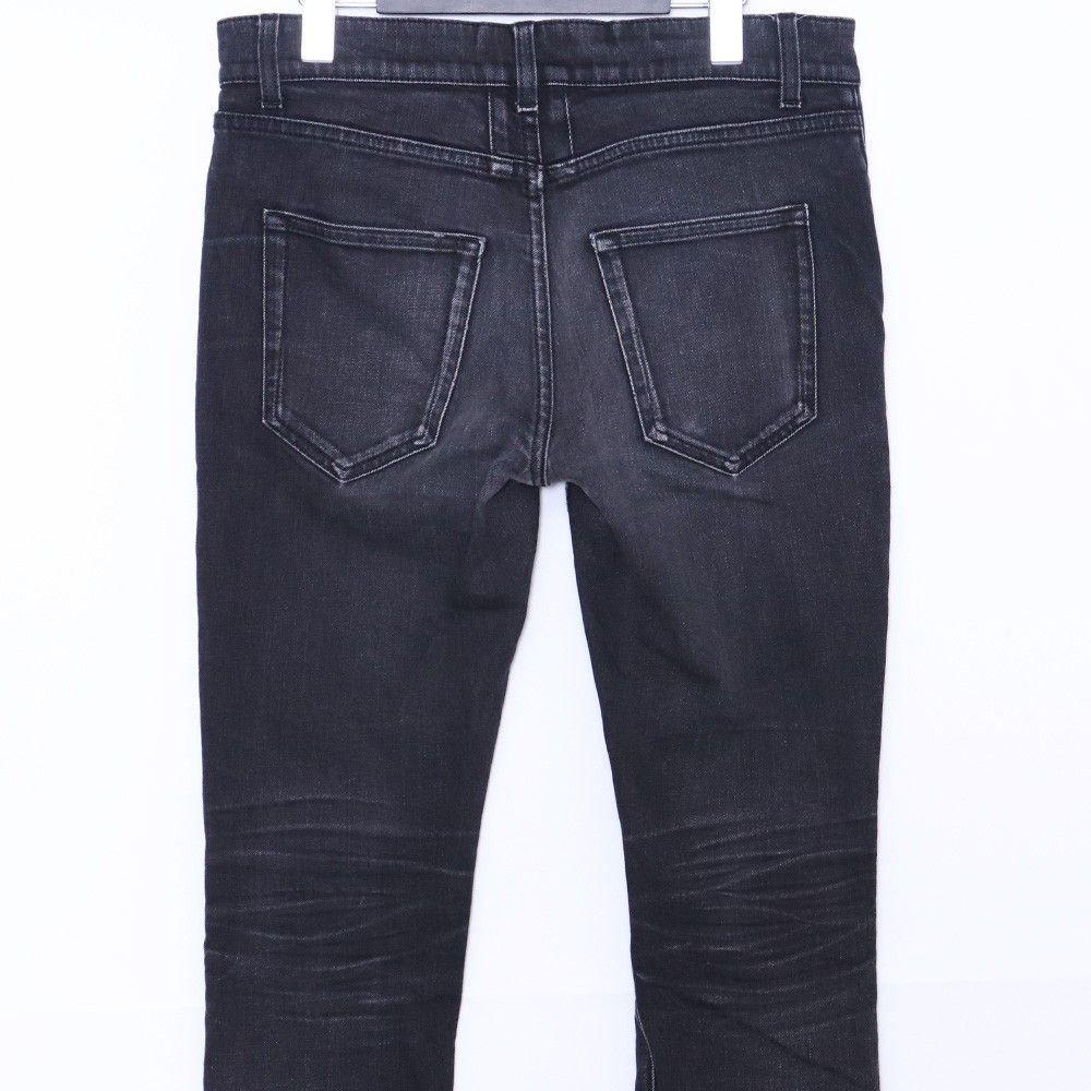 Saint Laurentスキニーデニムパンツ サンローラン SAINT LAURENT クラッシュ加工スキニーデニム