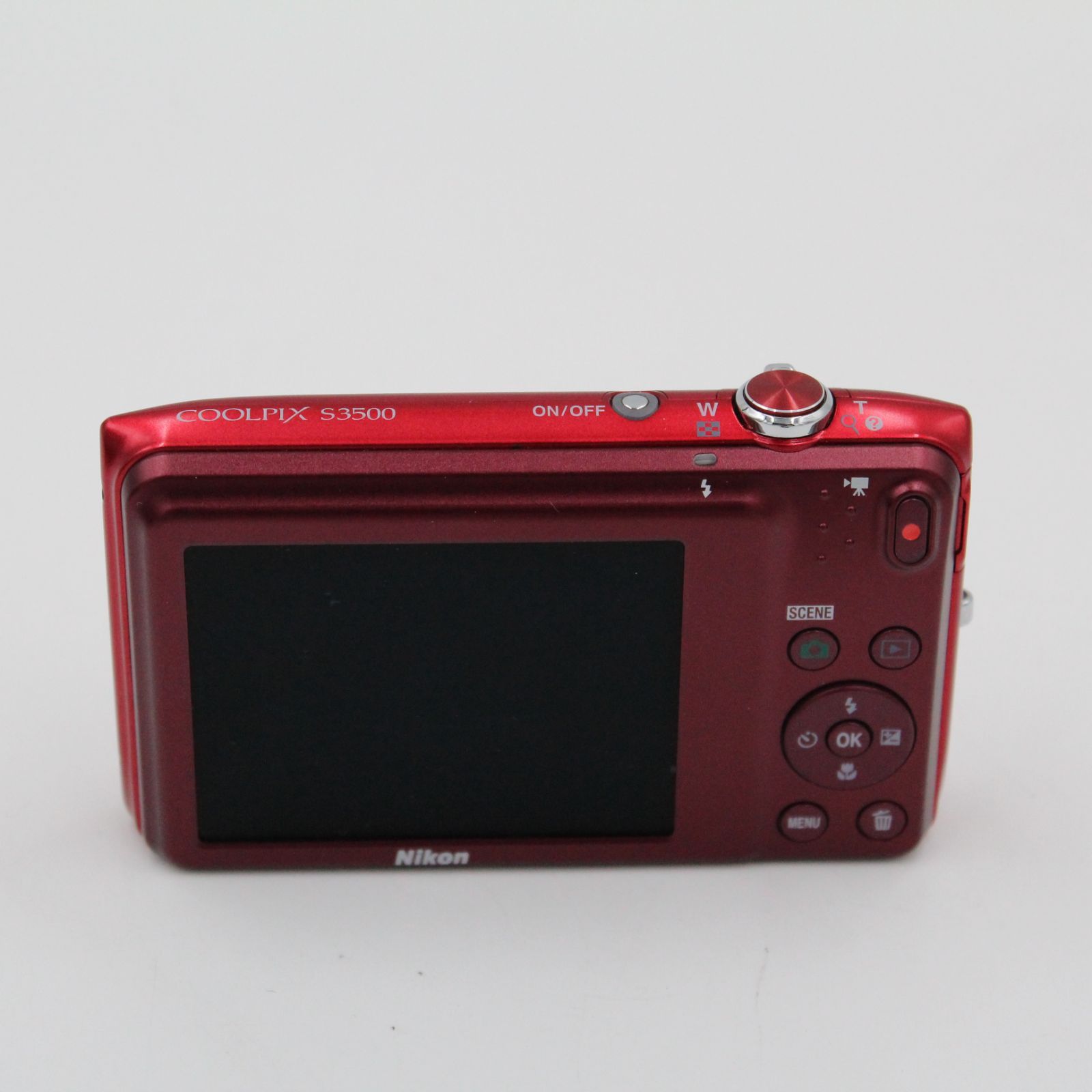 元箱付き。☆美品☆ Nikon 小売業者 COOLPIX S3500 レッド