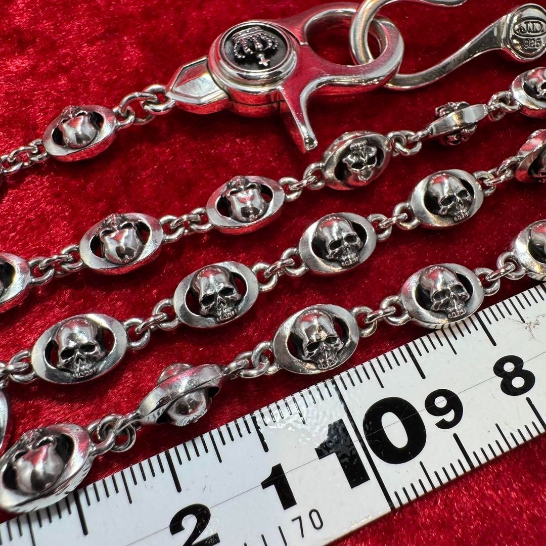 【人気急上昇】 スカルチェーン81.7g ジャスティンデイビス JUSTIN DAVIS スタイリッシュな