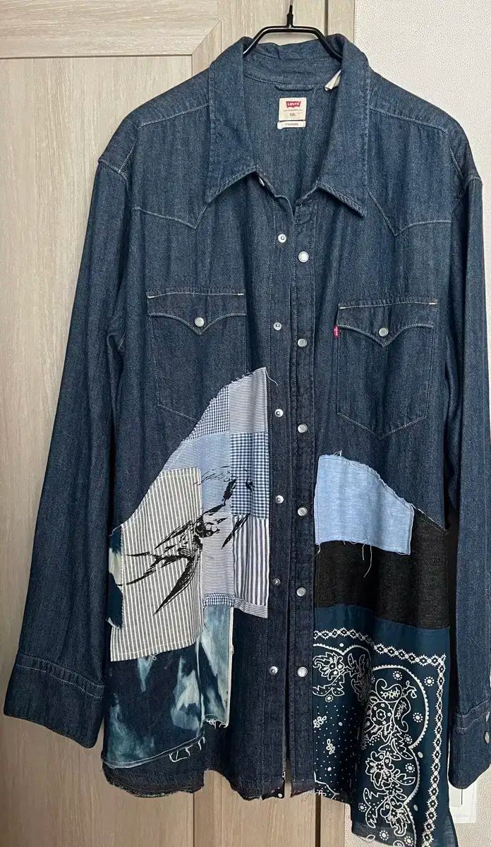 LEVI S リーバイス パッチワーク ウエストン シャツ