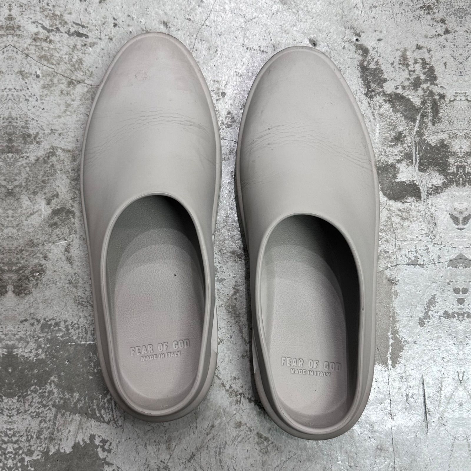 FEAR OF GOD☆California スリッポン ラバー サンダル FEAR OF GOD 【未使用】FEAR フィアオブゴッド CALIFORNIA
