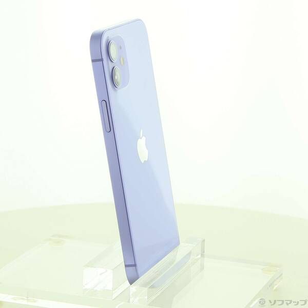 中古品〕 iPhone12 64GB パープル MJNH3J／A SIMフリー【258】 64GB