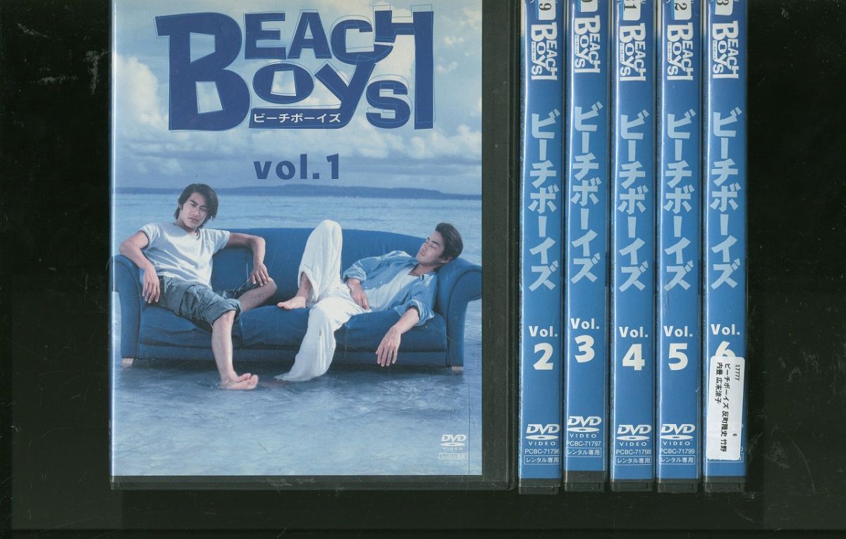 DVD ビーチボーイズ 反町隆史 竹野内豊 広末涼子 全6巻 ケース無し発送 レンタル落ち ZX284