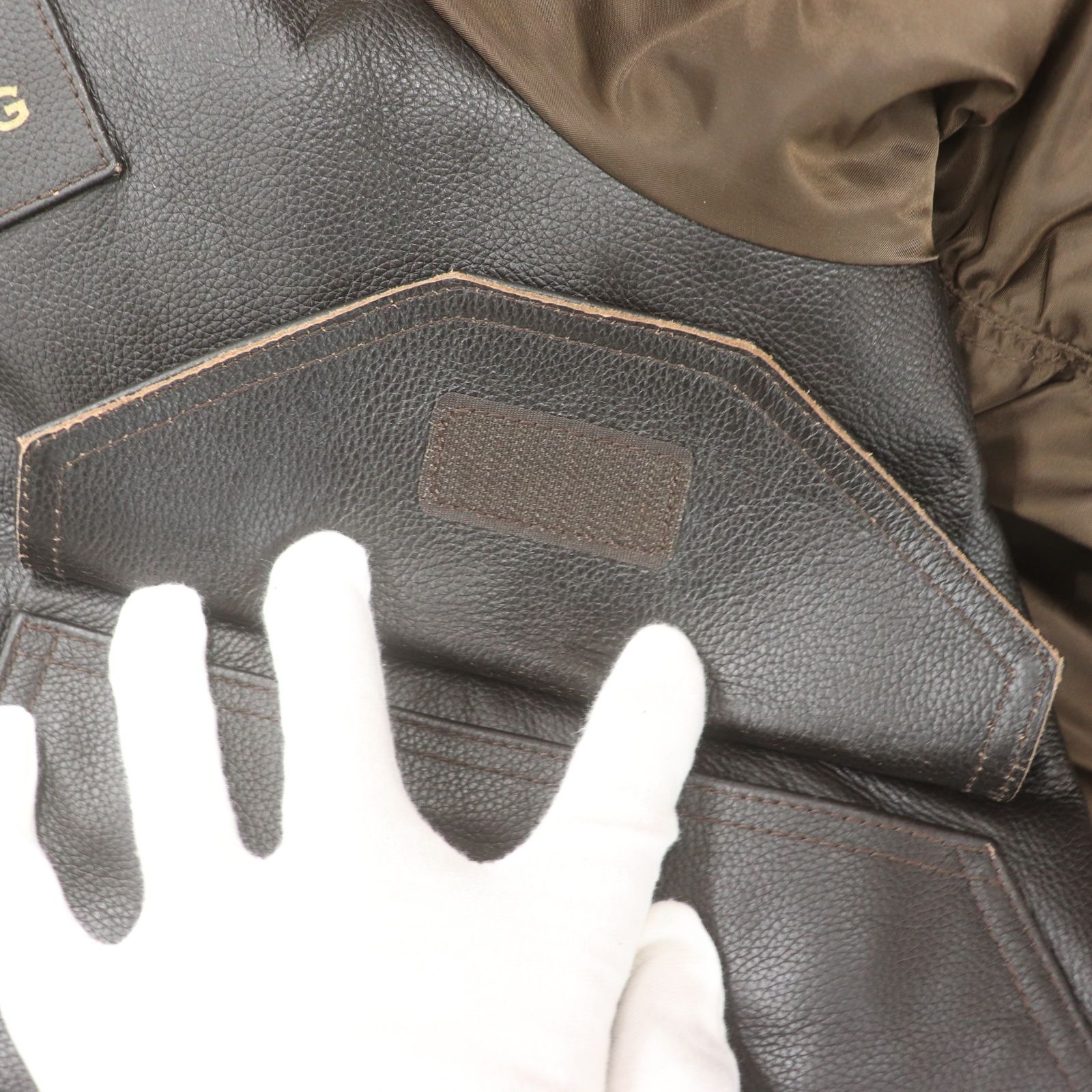 ITEVE0CH6HJ4 BREITLING ブライトリング レザー ジャケット ブルゾン 