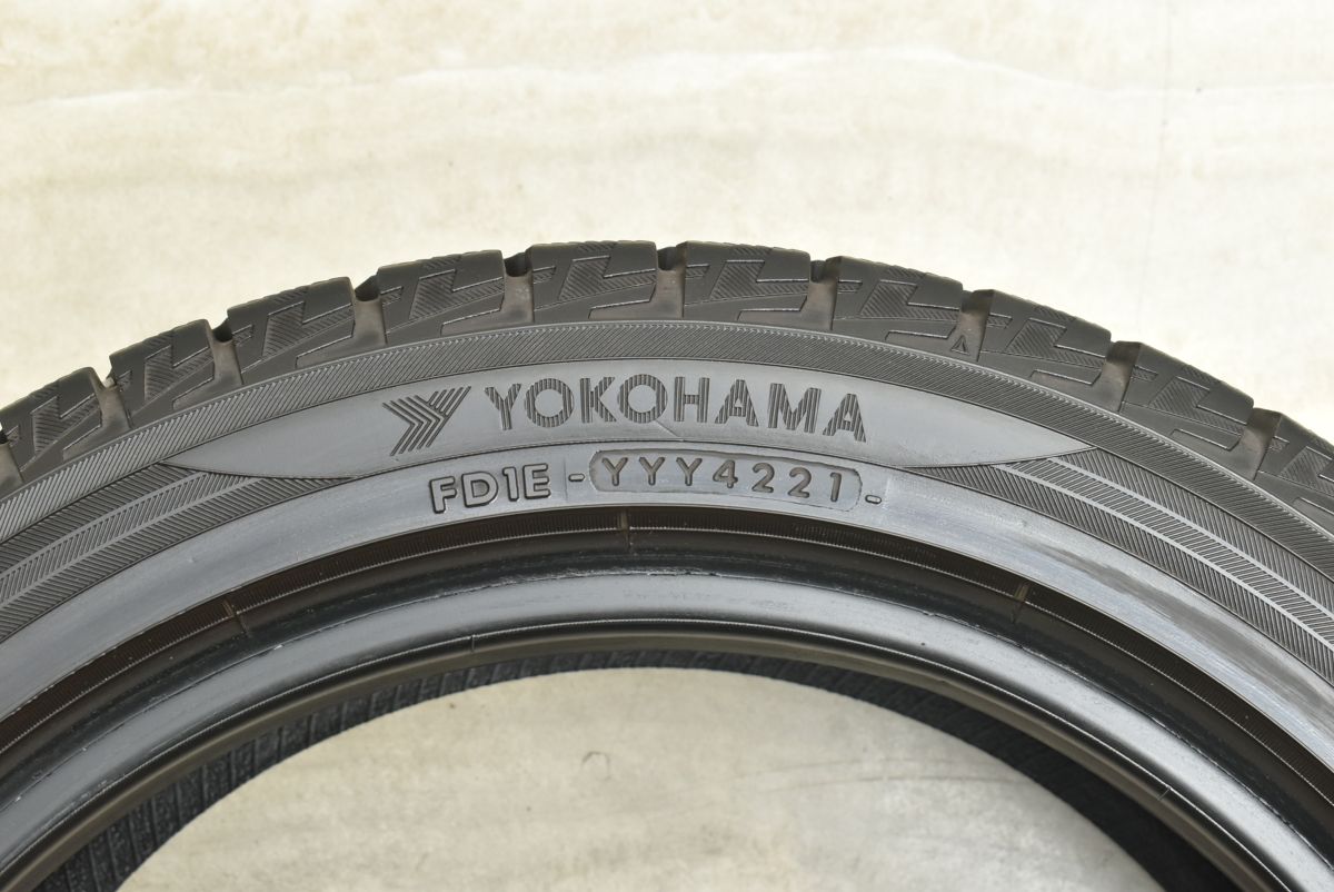 YOKOHAMA ice GUARD iG50 PLUS 215/45R16 16インチ スタッドレス 4本 2018年製 バリ溝 VW/ポロ audi/A1等　(MTC265)クレジットカード QRコード決済可能 良好品】ヨコハマ アイスガード iG50プラス 215/45R16 4本セット MR-S