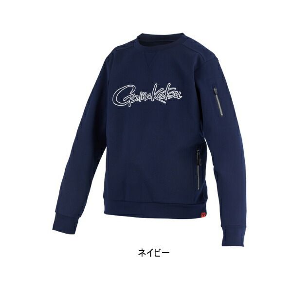 ≪'24年9月新商品！≫ がまかつ クルーネックスウェットシャツ