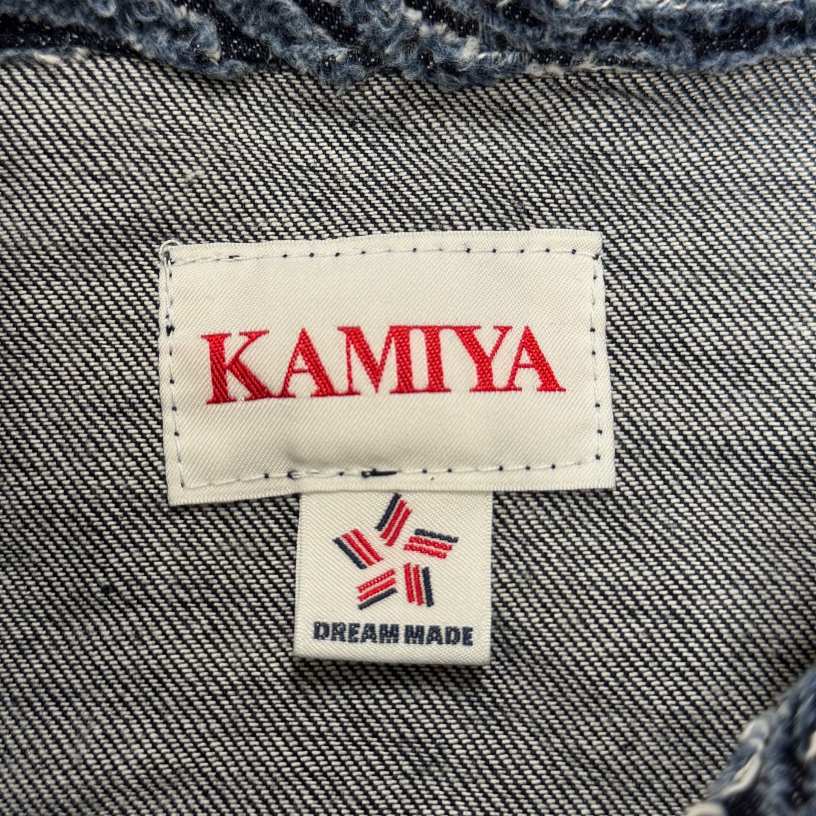 KAMIYA wave denim jacket デニムジャケット