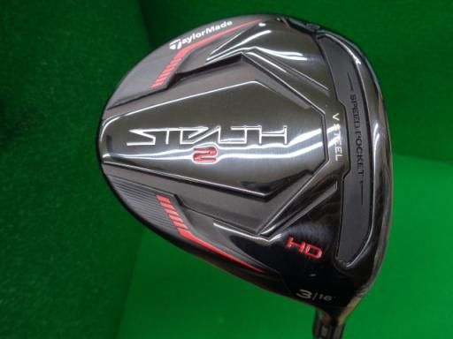 テーラーメイド STEALTH2 HD 3W フェアウェイウッド FW TENSEI RED TM50 STEALTH FW フレックスR メンズ 男性用 右利き 右用 Bランク ゴルフクラブ