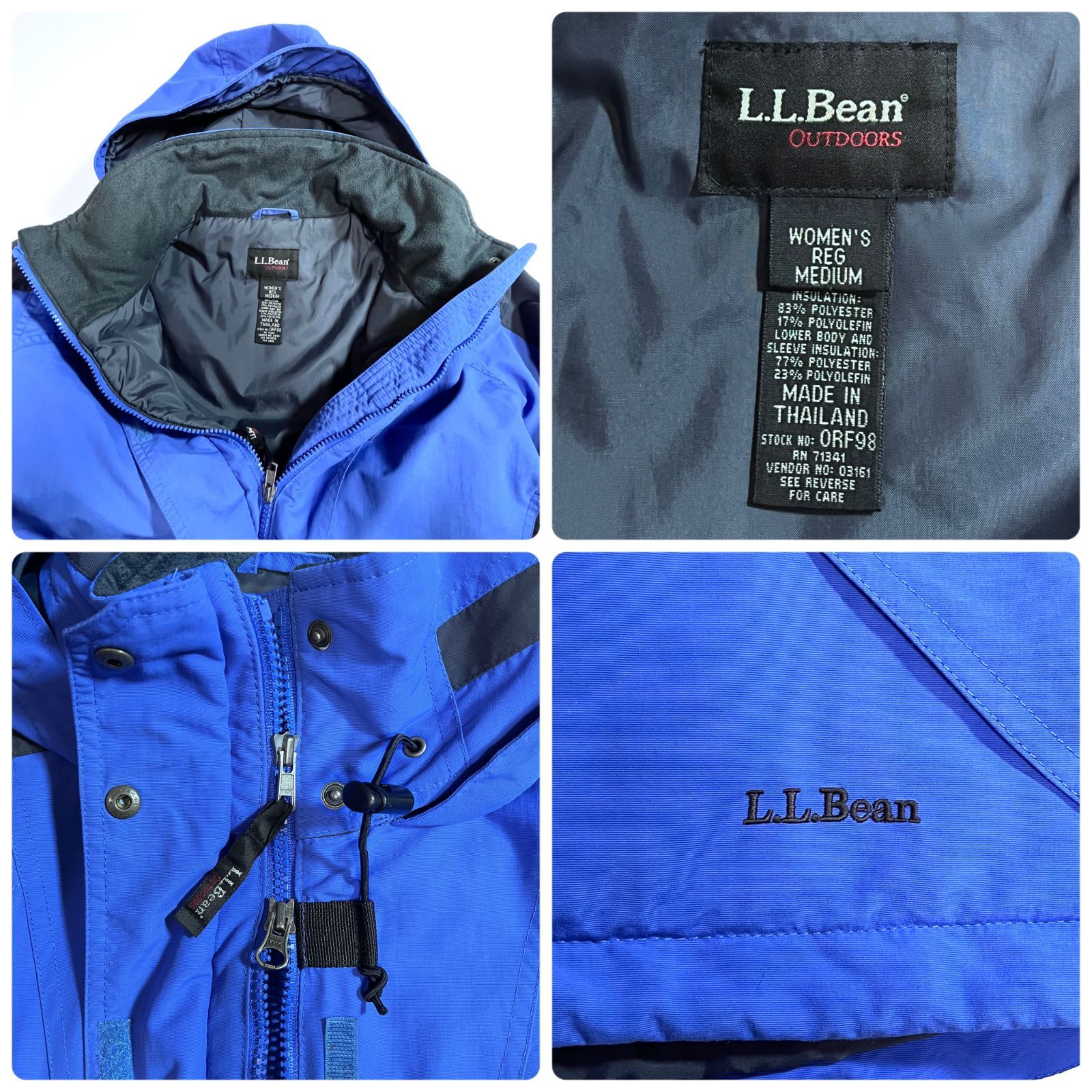 00s L.L.Bean エルエルビーン 刺繍ロゴ 3M Thinsulate シンサレート 