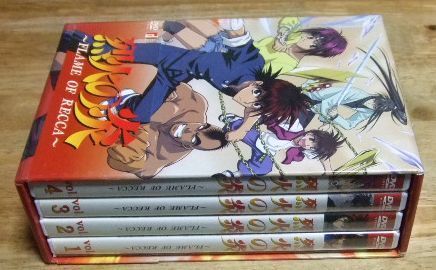 v1726【DVD-BOX 4枚組】烈火の炎～FLAME OF RECCA～☆T - メルカリ