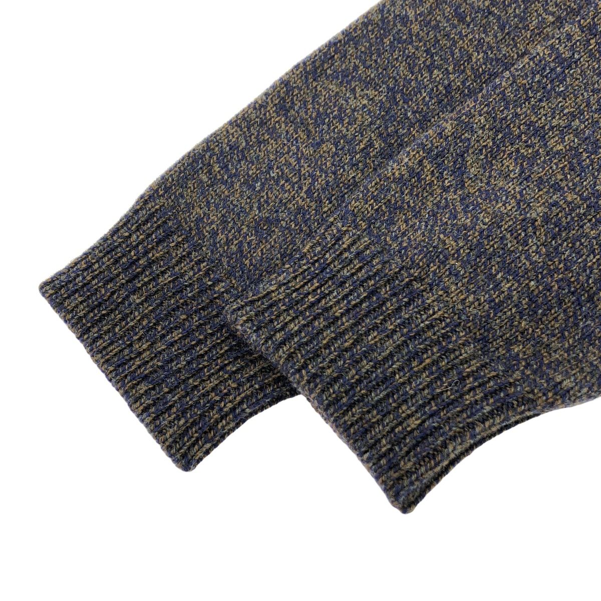 ATON エイトン EDIFICE別注 MOULINE MOCKNECK SWEATER ニットセーター 