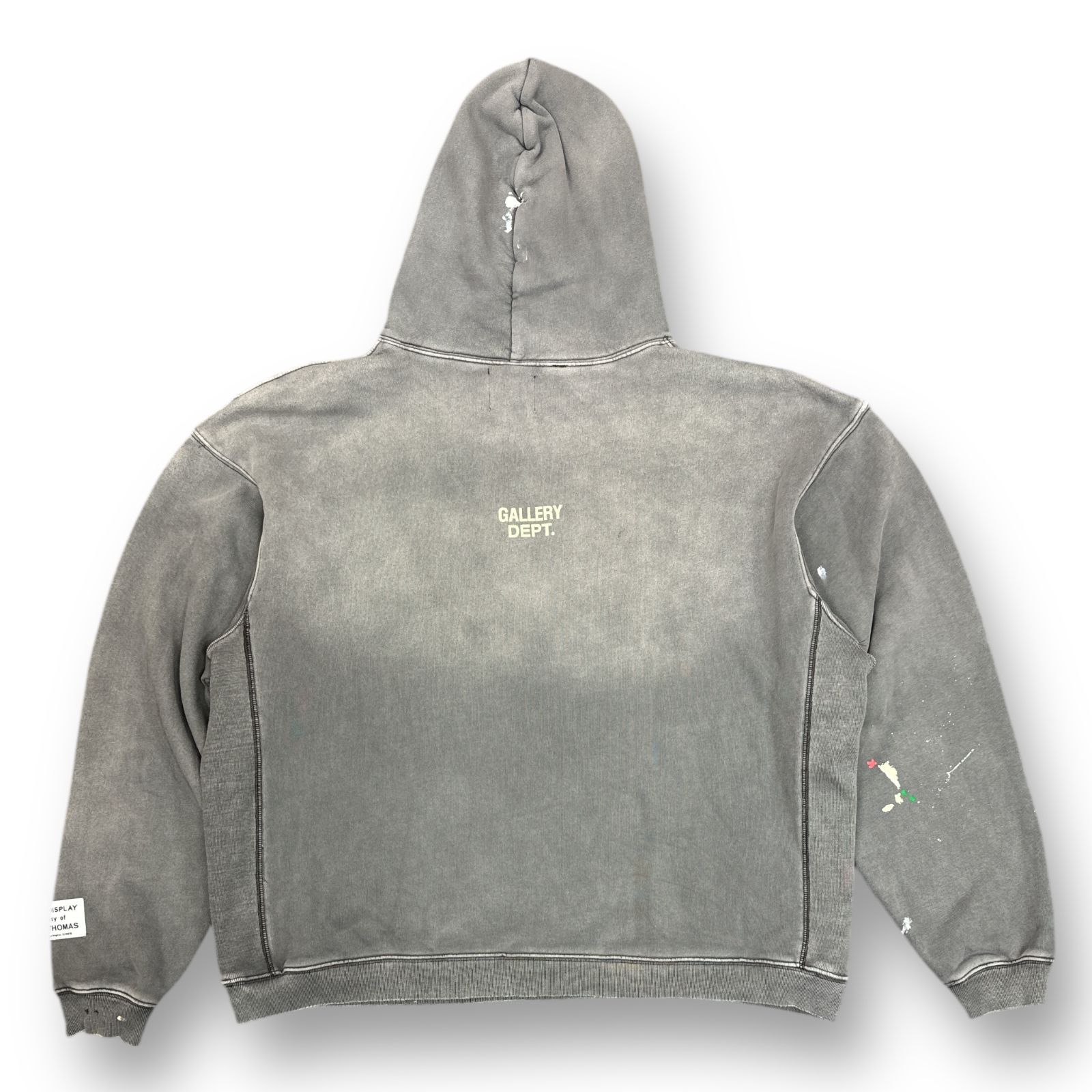 GALLERY GALLERY DEPT. パーカー L DEPT. グレー フード付き