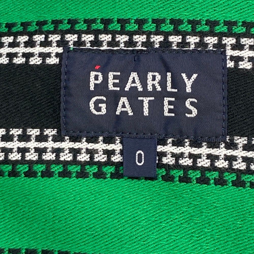 サイズ：0 PEARLY GATES パーリーゲイツ ストレッチスカート ボーダー