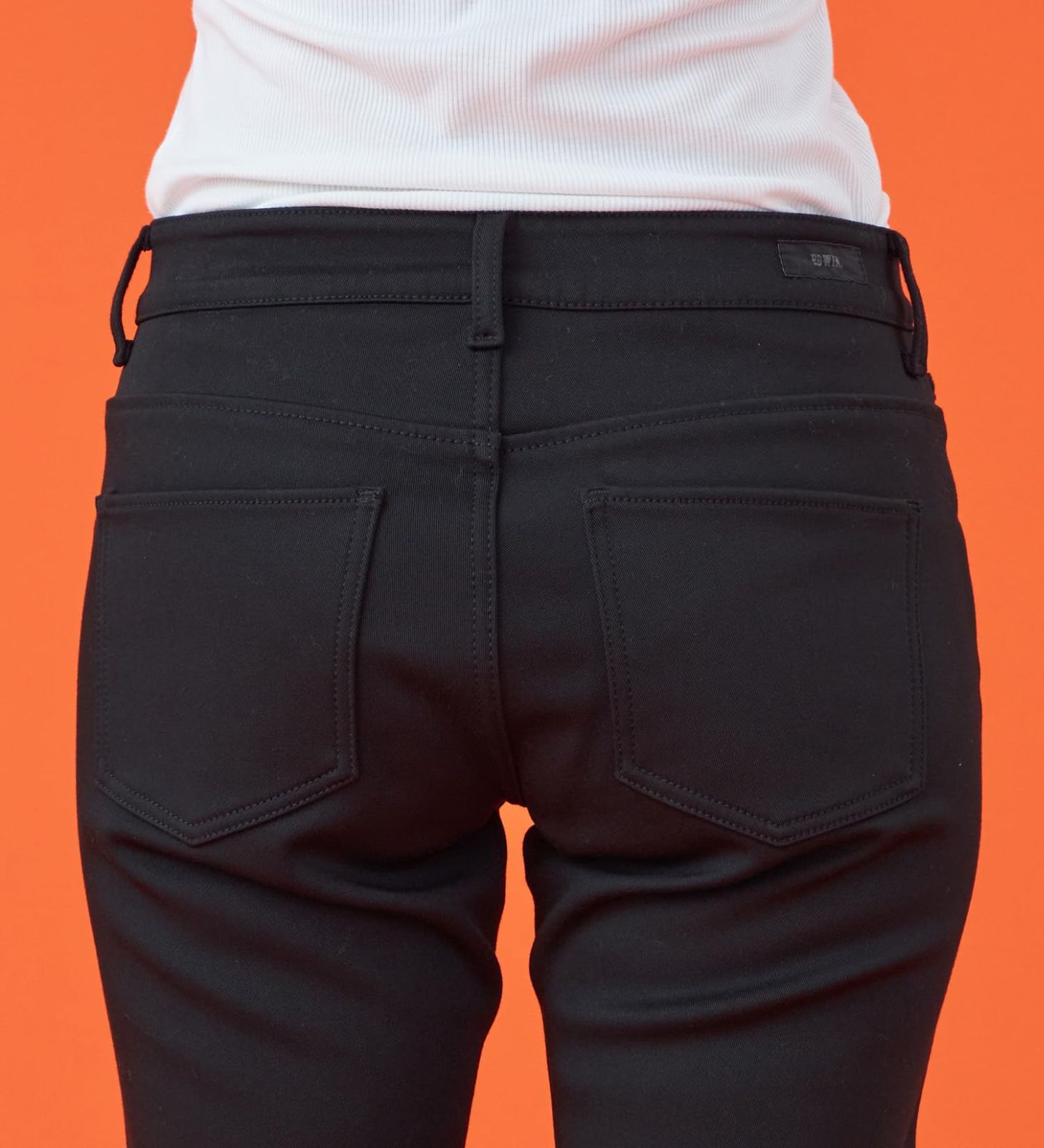 エドウィン パンツ ハタラクロ BODY FIRE ストレートパンツ 暖 レディース