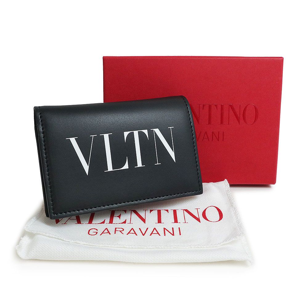ヴァレンティノ ガラヴァーニ VLTN ロゴ カードケース 名刺入れ 定期 
