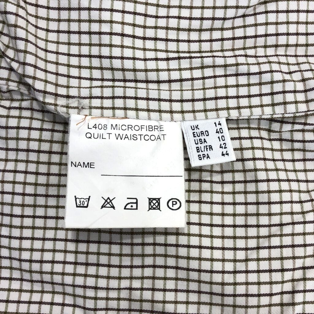 Barbour バブアー MICROFIBRE QUILT WAISTCOAT キルティングベスト