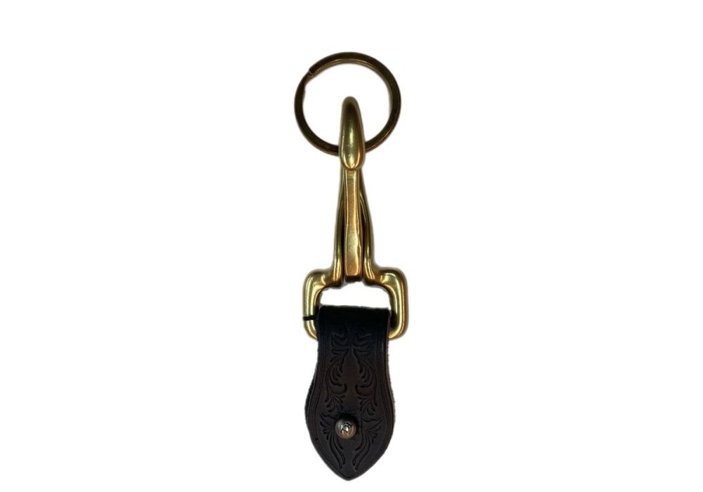 RRL RALPHLAUREN レザーキーホルダー キーリング 楽天市場】RRL ラルフローレン DOUBLE RL Studded Leather Key