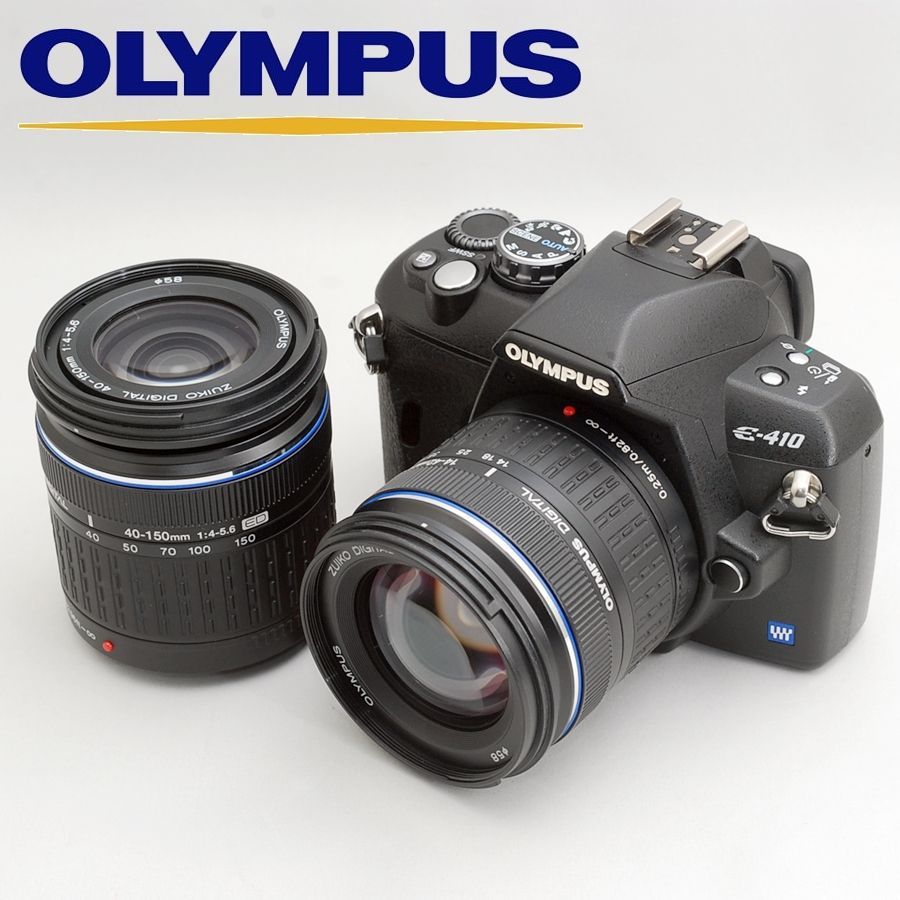 工藤様専用】オリンパス OLYMPUS E-410 ダブルズームキット CFカード